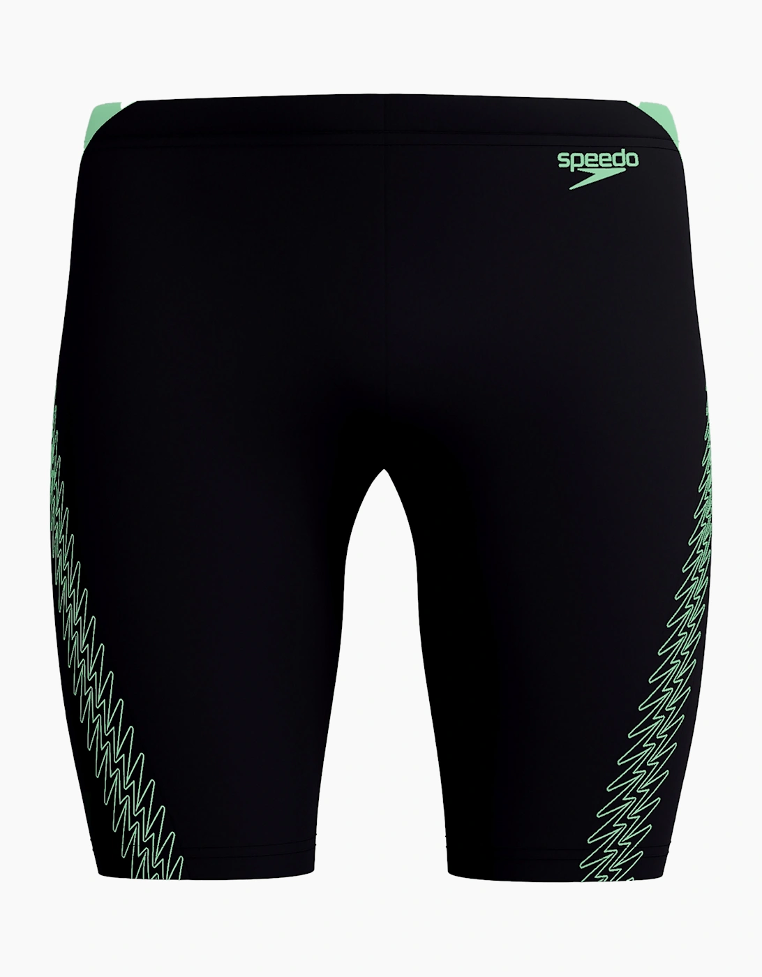 Speedo Mens Hyperboom Splice Stripe Logo Jammer Shorts