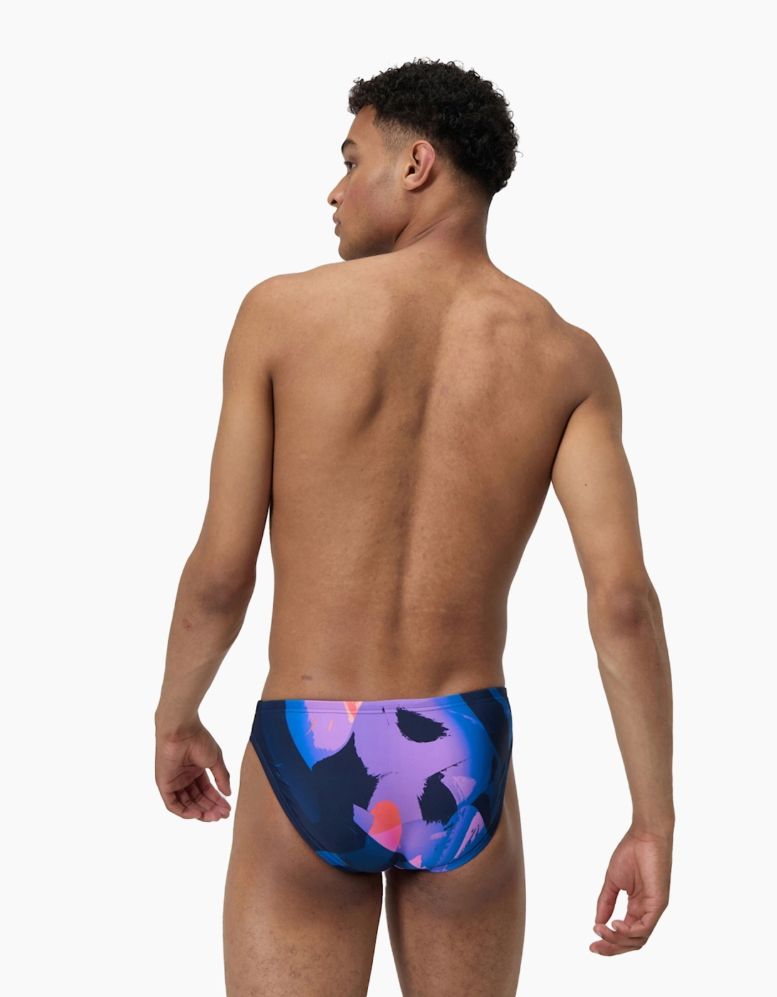 Speedo Mens Beachstar Abstract Swim Briefs