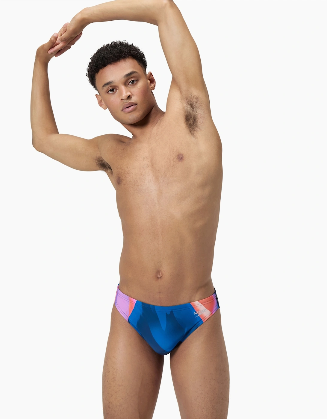 Speedo Mens Beachstar Abstract Swim Briefs