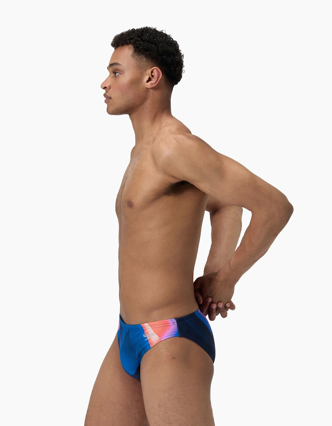Speedo Mens Beachstar Abstract Swim Briefs