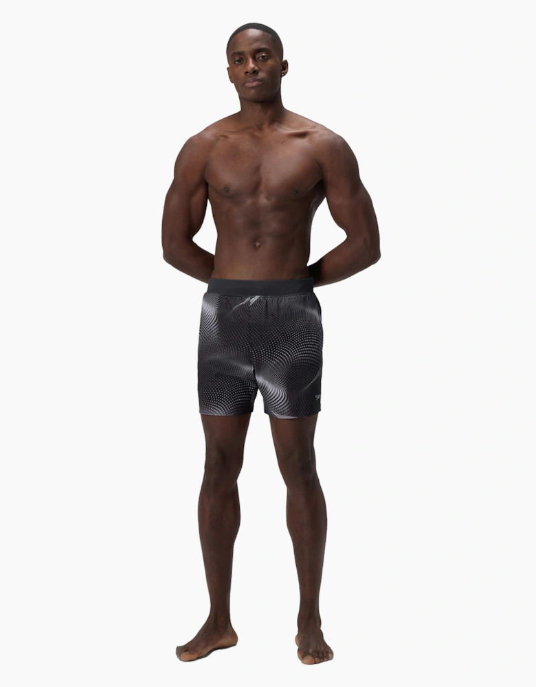 Speedo Mens Lookout Volley Dotted Swim Shorts