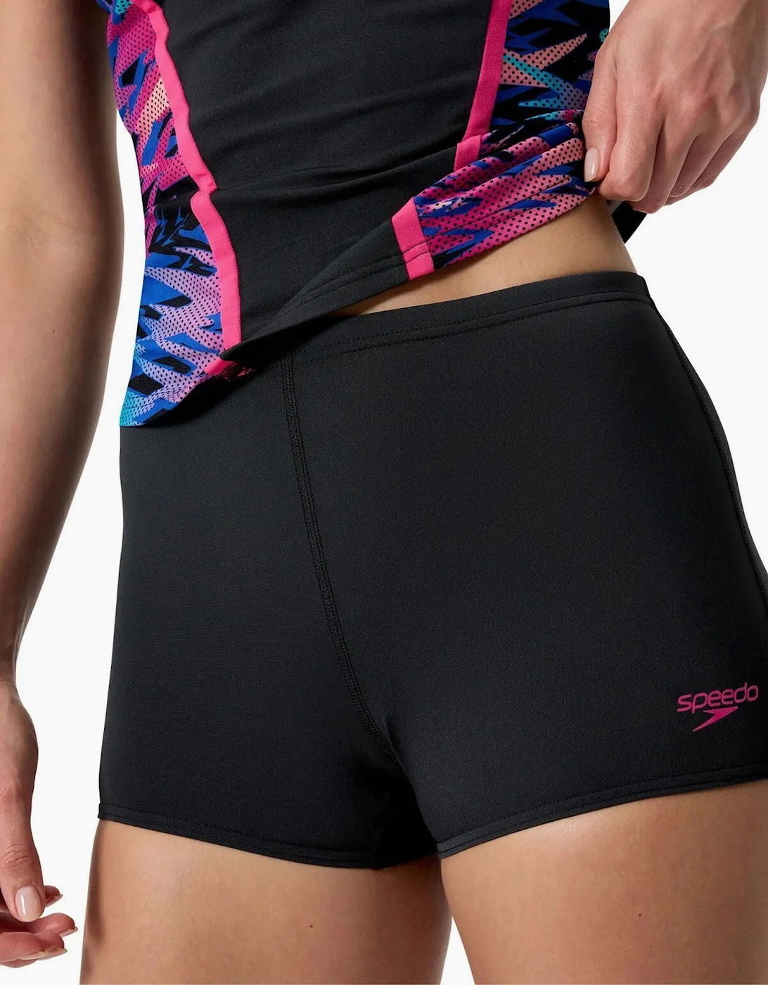 Speedo Womens/Ladies Hyperboom Splice Tankini Set