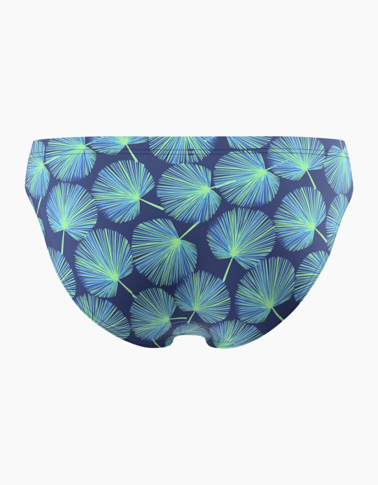 Speedo Mens Beachstar Palm Leaf All-Over Print Swim Briefs