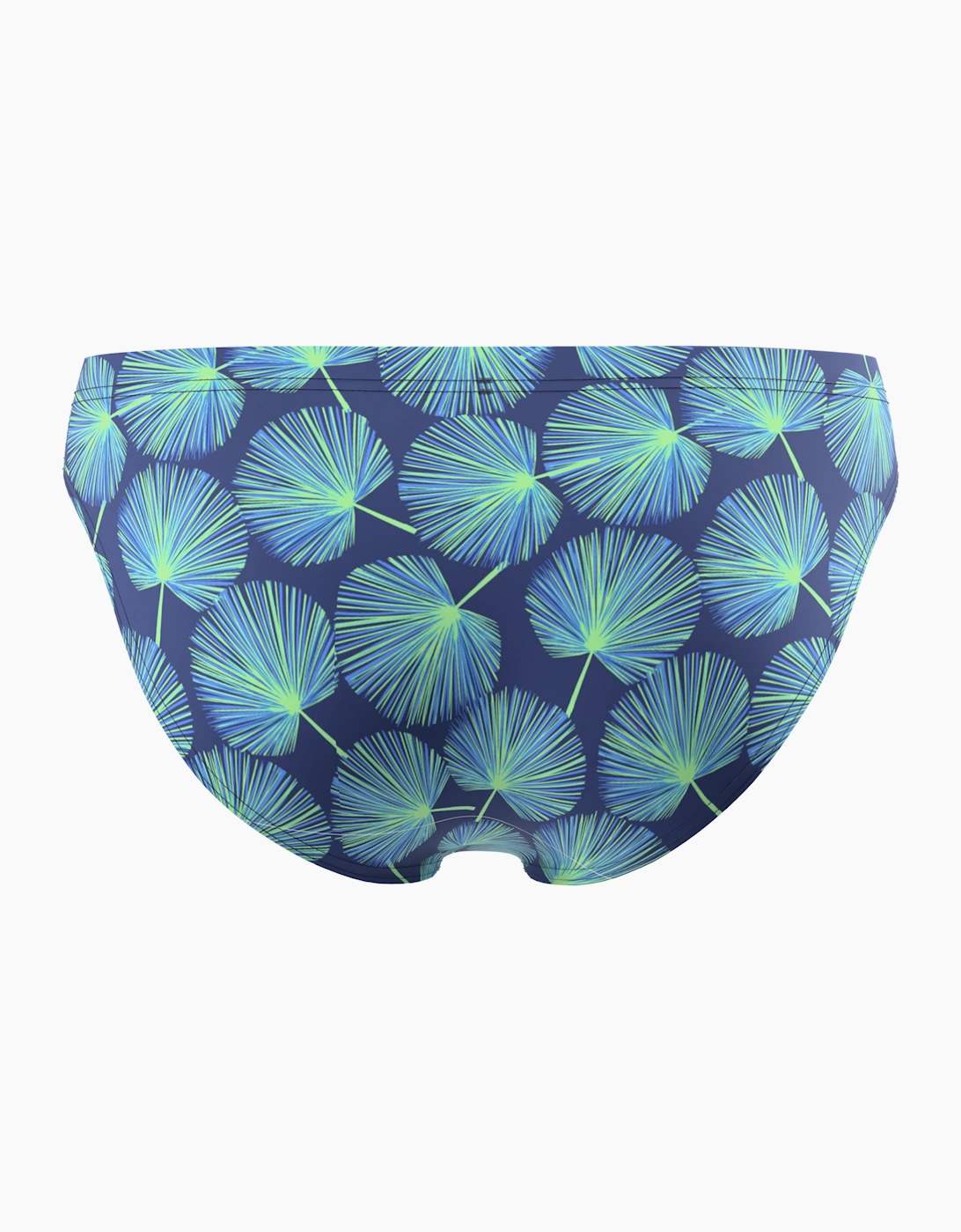 Speedo Mens Beachstar Palm Leaf All-Over Print Swim Briefs