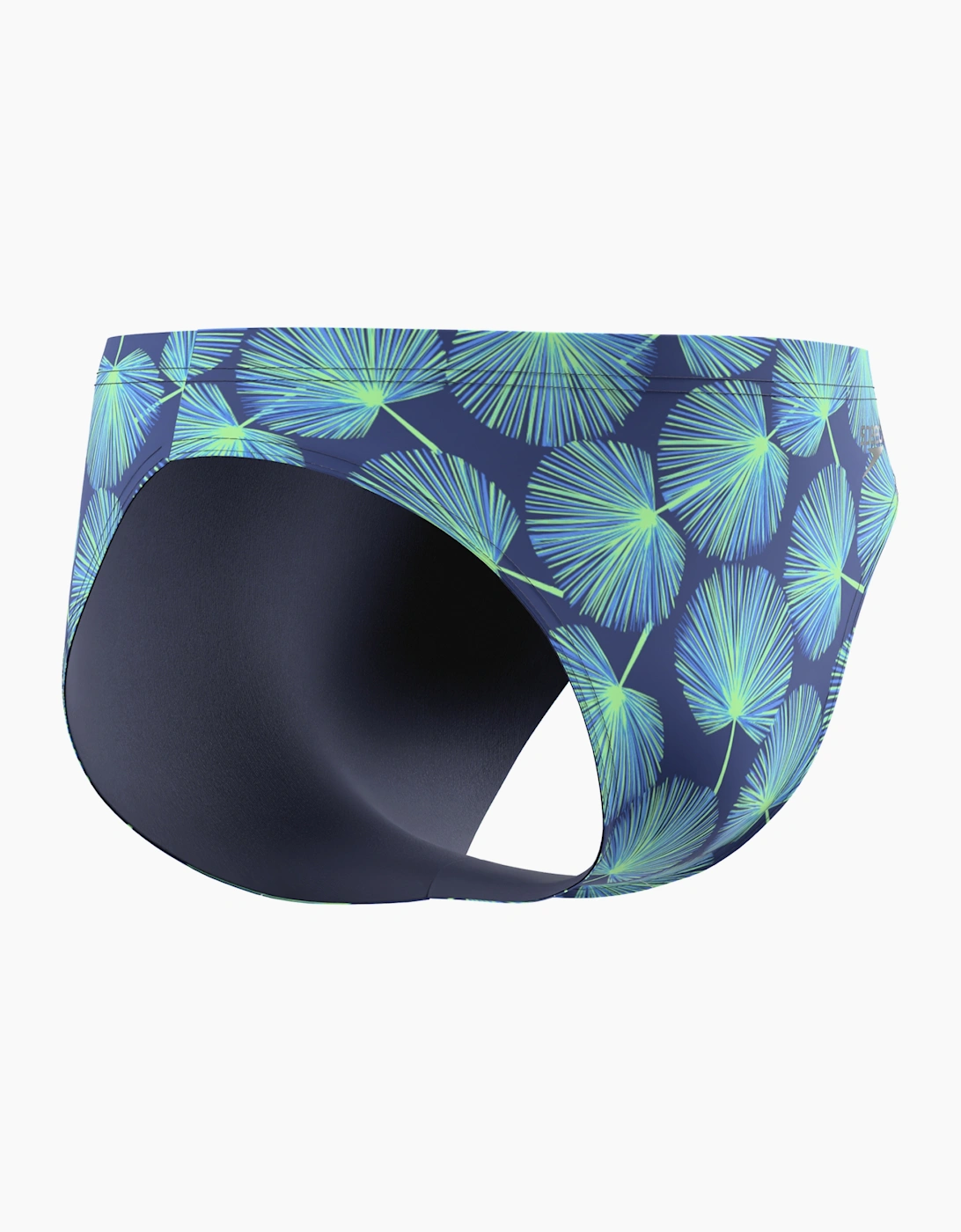 Speedo Mens Beachstar Palm Leaf All-Over Print Swim Briefs