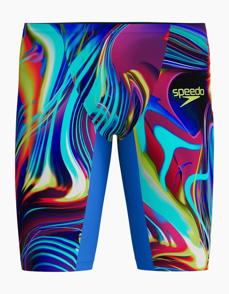 Speedo Mens Fastskin LZR Pure Valor 2.0 Abstract Jammer Shorts