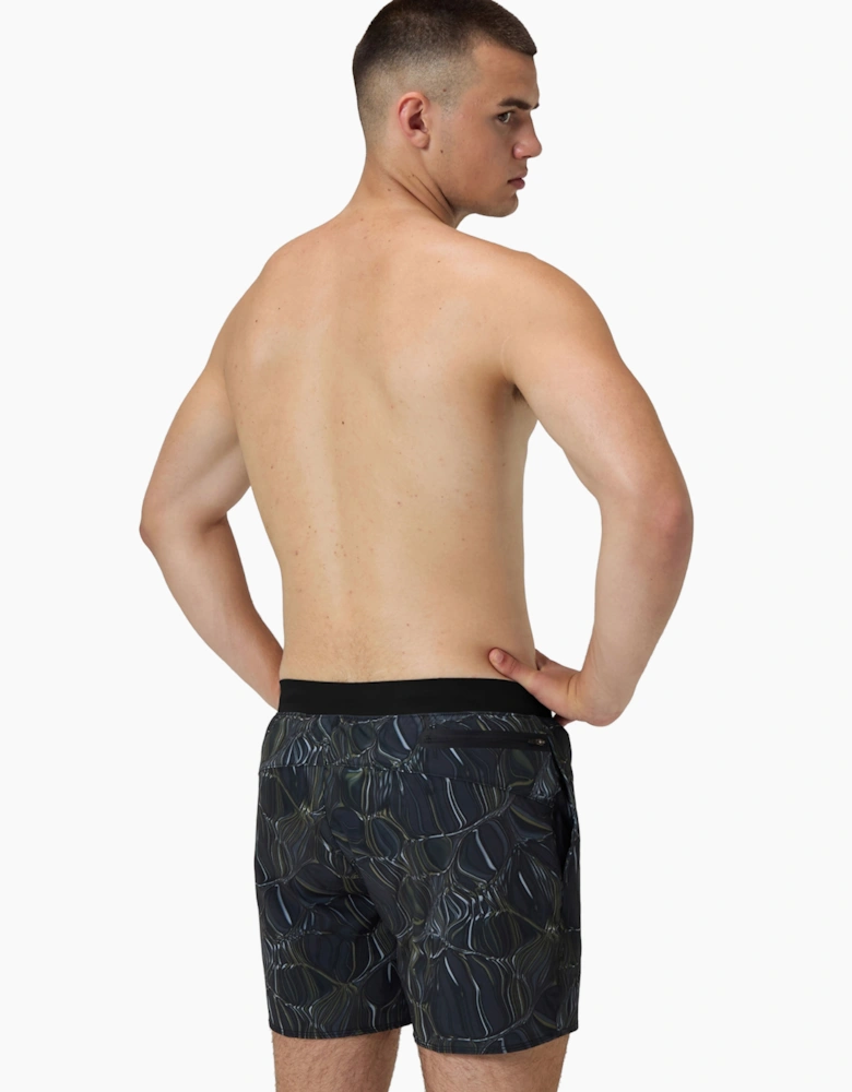 Speedo Mens Lookout Abstract Swim Shorts