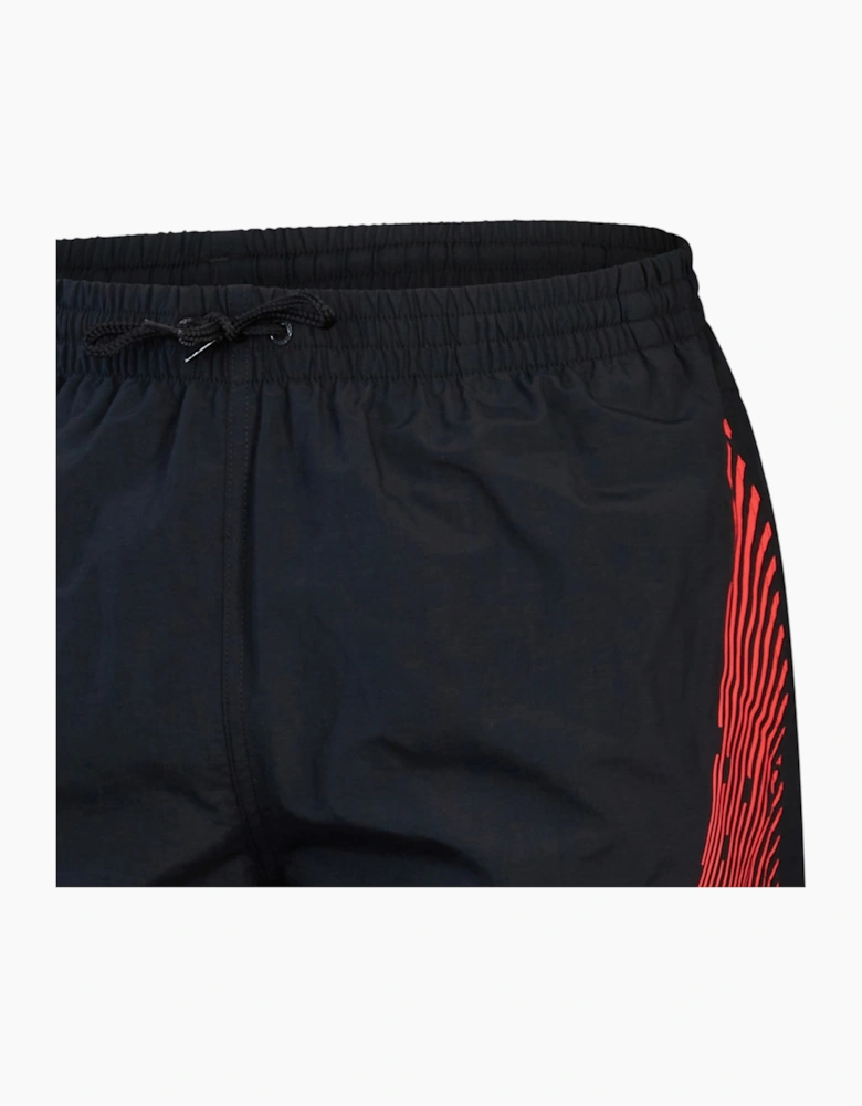 Speedo Mens Medley Cut Line Logo Swim Shorts