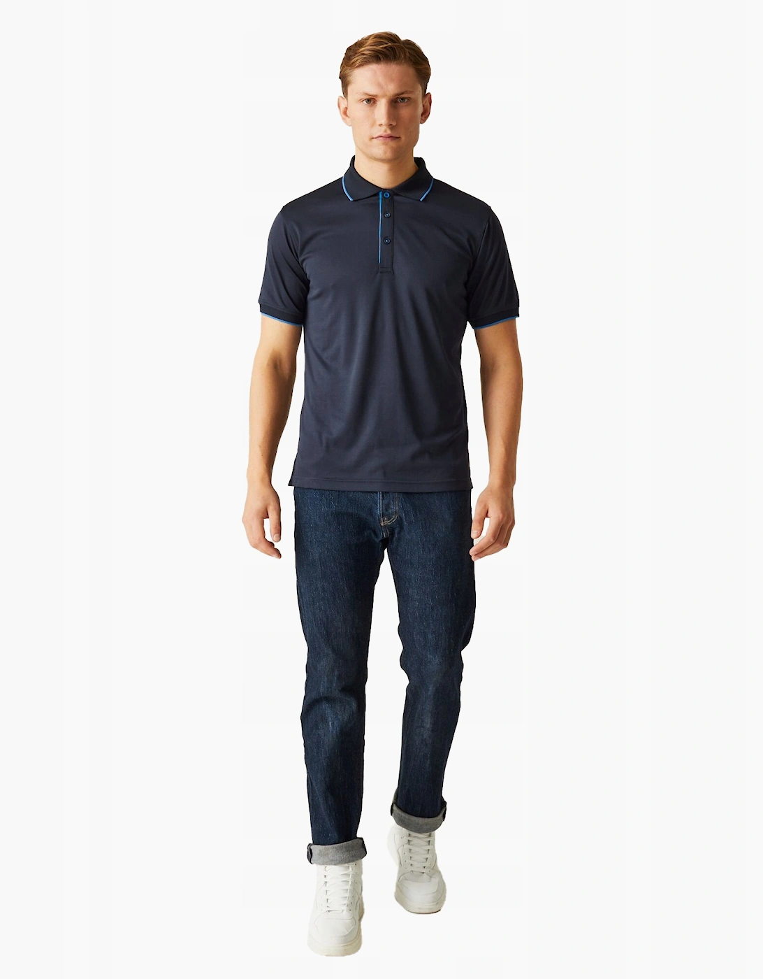 Regatta Professional Mens Navigate Short-Sleeved Polo Shirt
