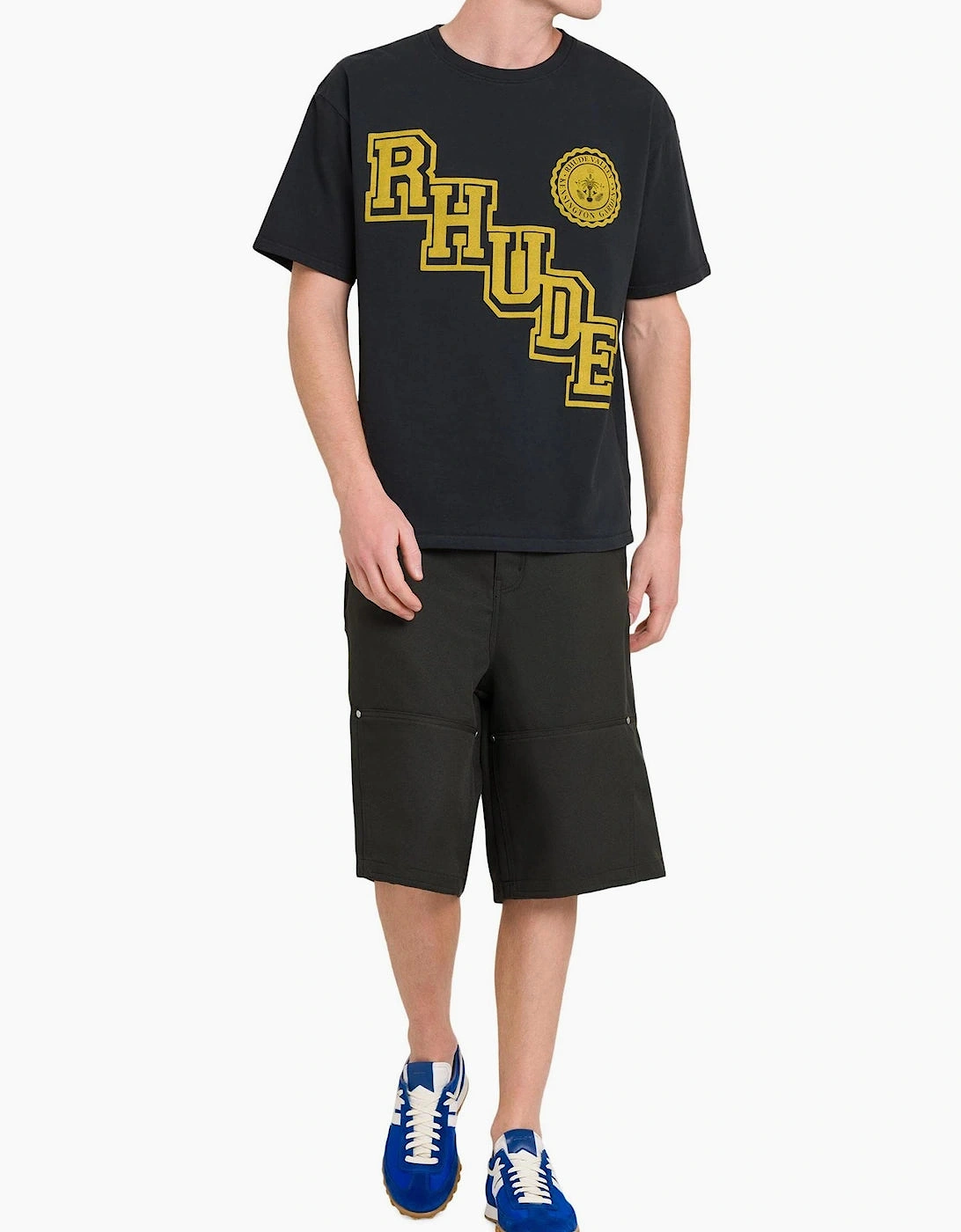 Rhude Collegiate Crest T-Shirt