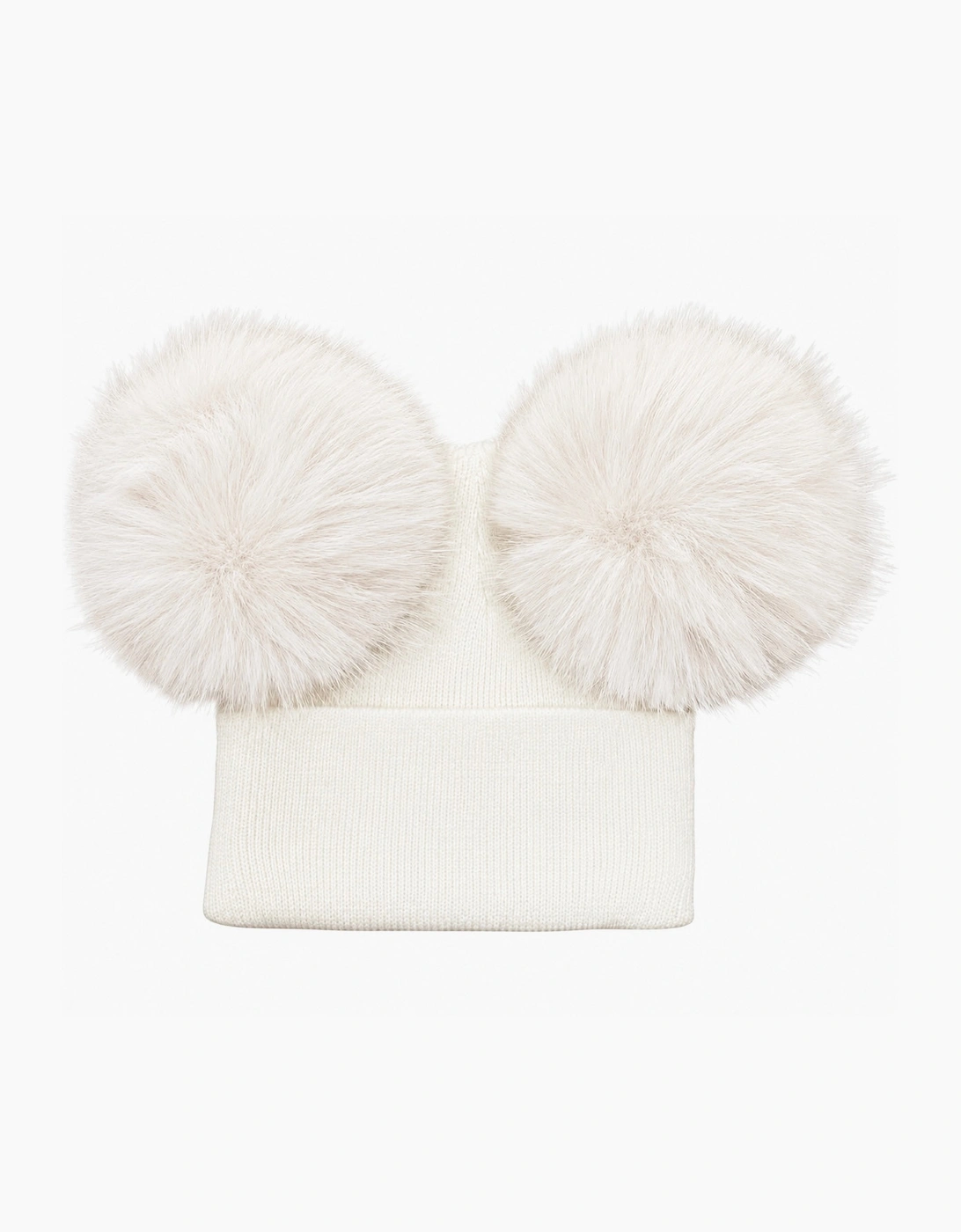 Cream Faux Fur Hat