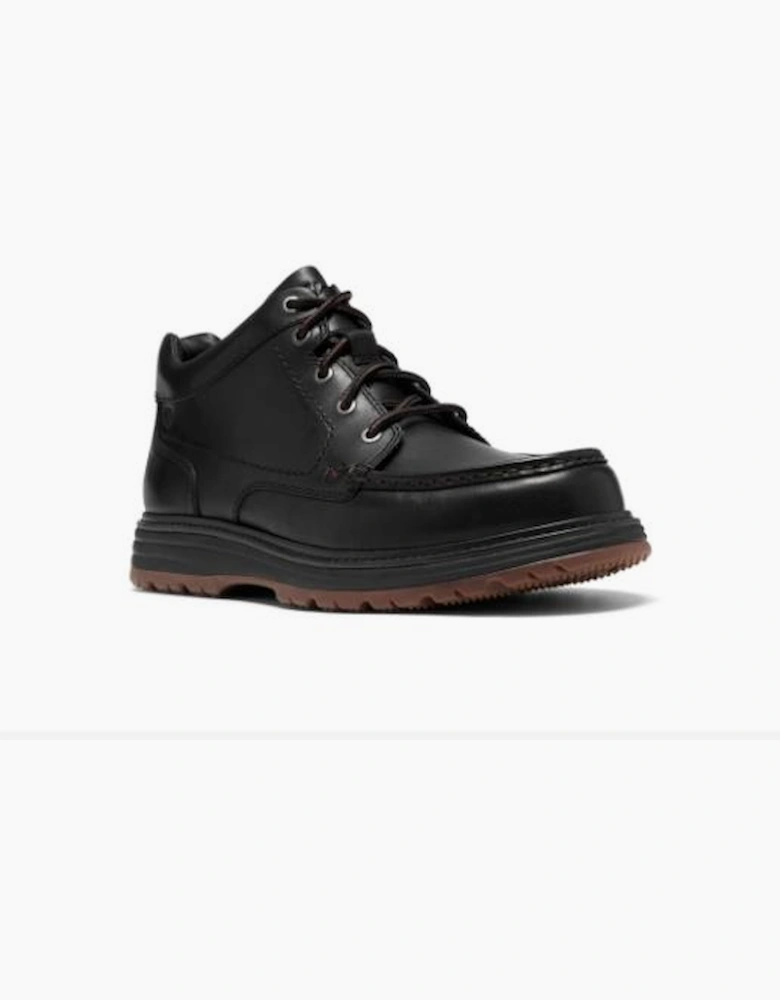 Clarks Melbury Hi in Black leather