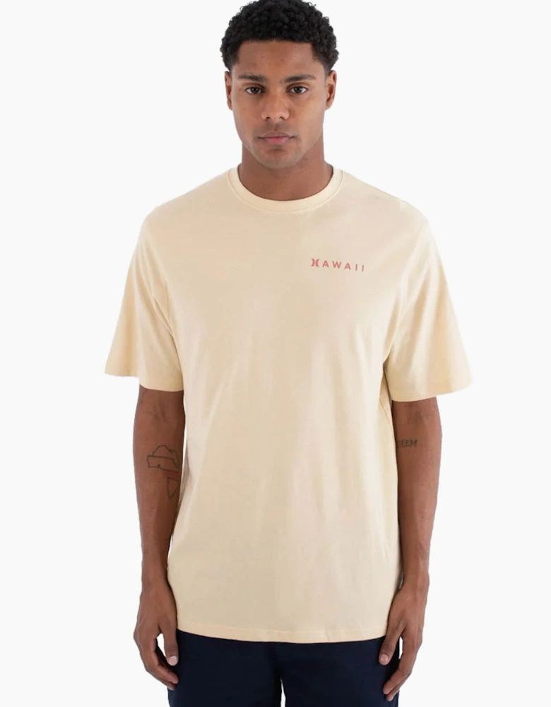 Hurley Mens Printing Press Igapo Short Sleeve T-Shirt