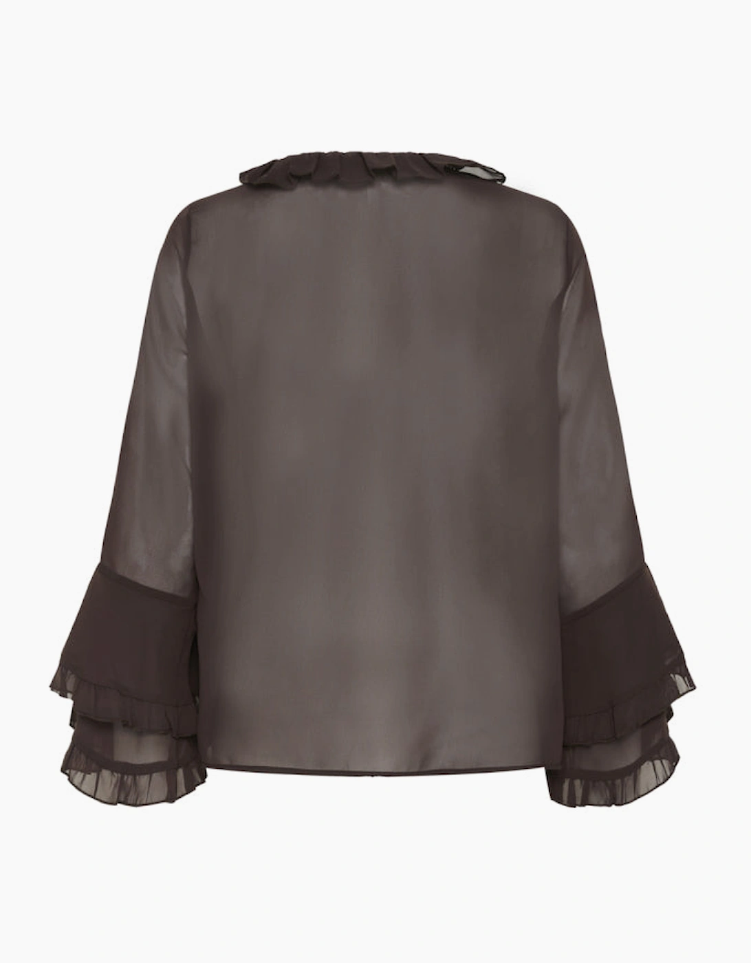 Flouncy blouse in Java