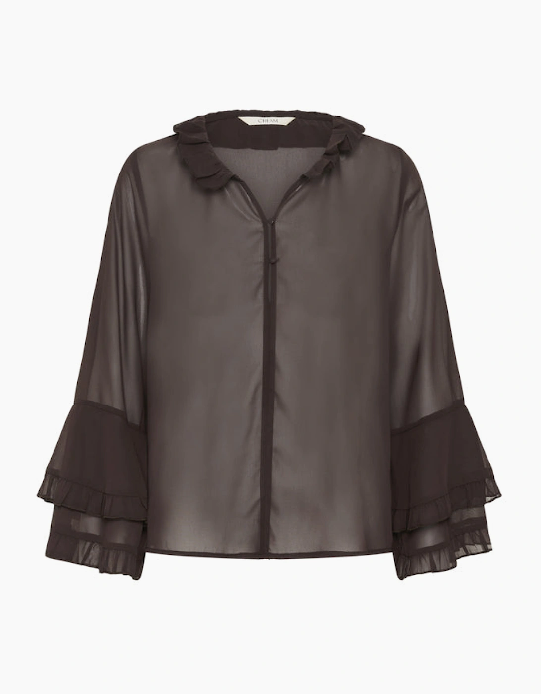 Flouncy blouse in Java