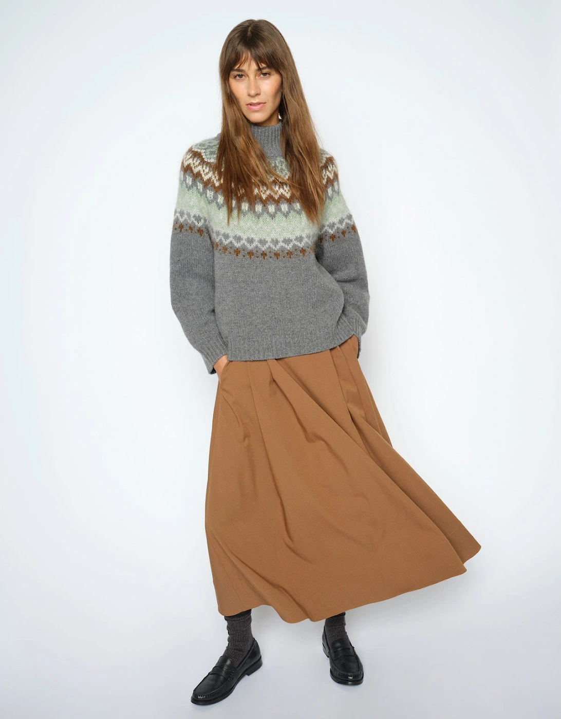 Daya fjord high neck jumper