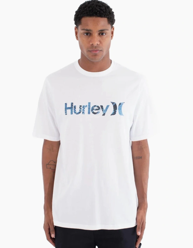 Hurley Mens Printing Press Barcelos Short Sleeve T-Shirt