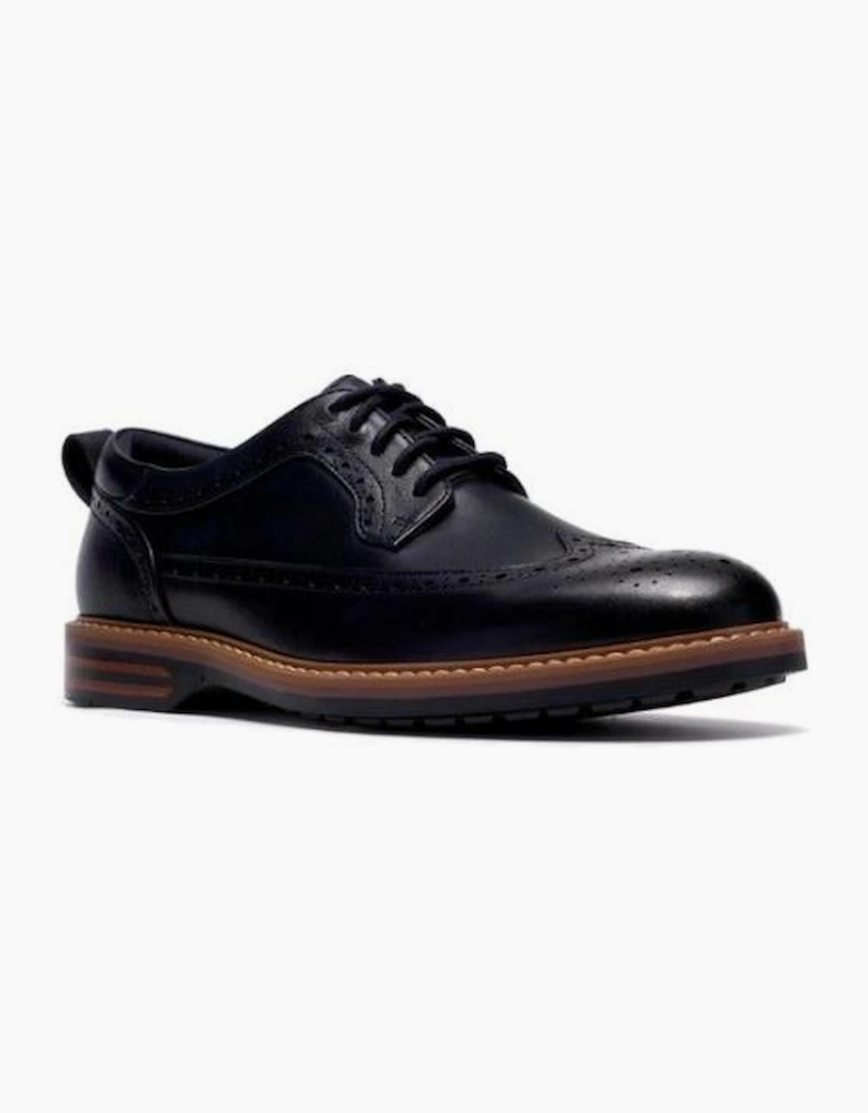 Clarks Aldwin2 Limit in Navy leather