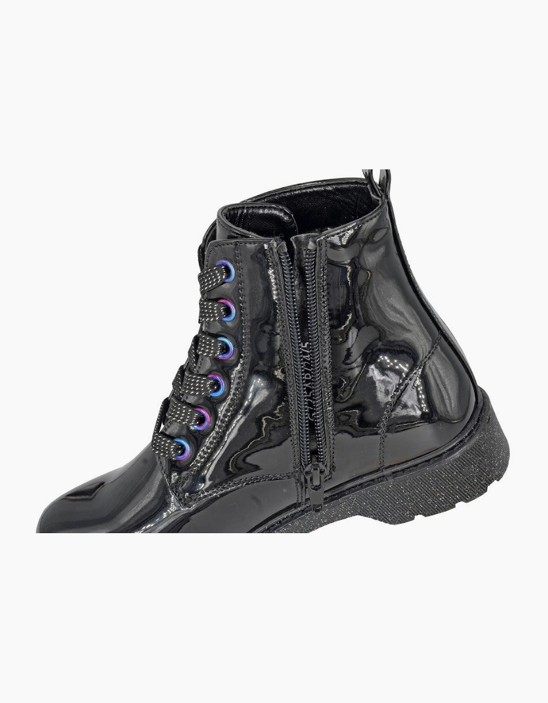 Cipriata HANNAH Girls Ankle Zip Up Boots Black