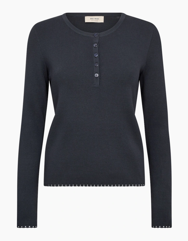 Aliz Caliz plain long sleeve knit