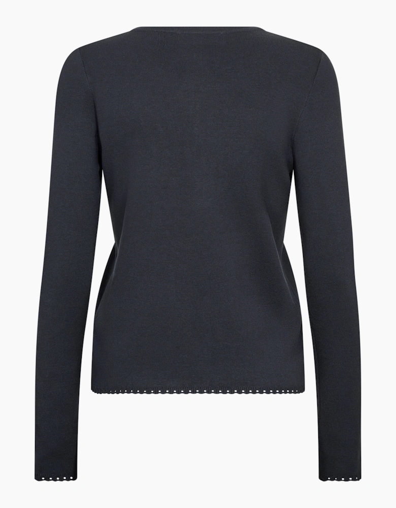 Aliz Caliz plain long sleeve knit