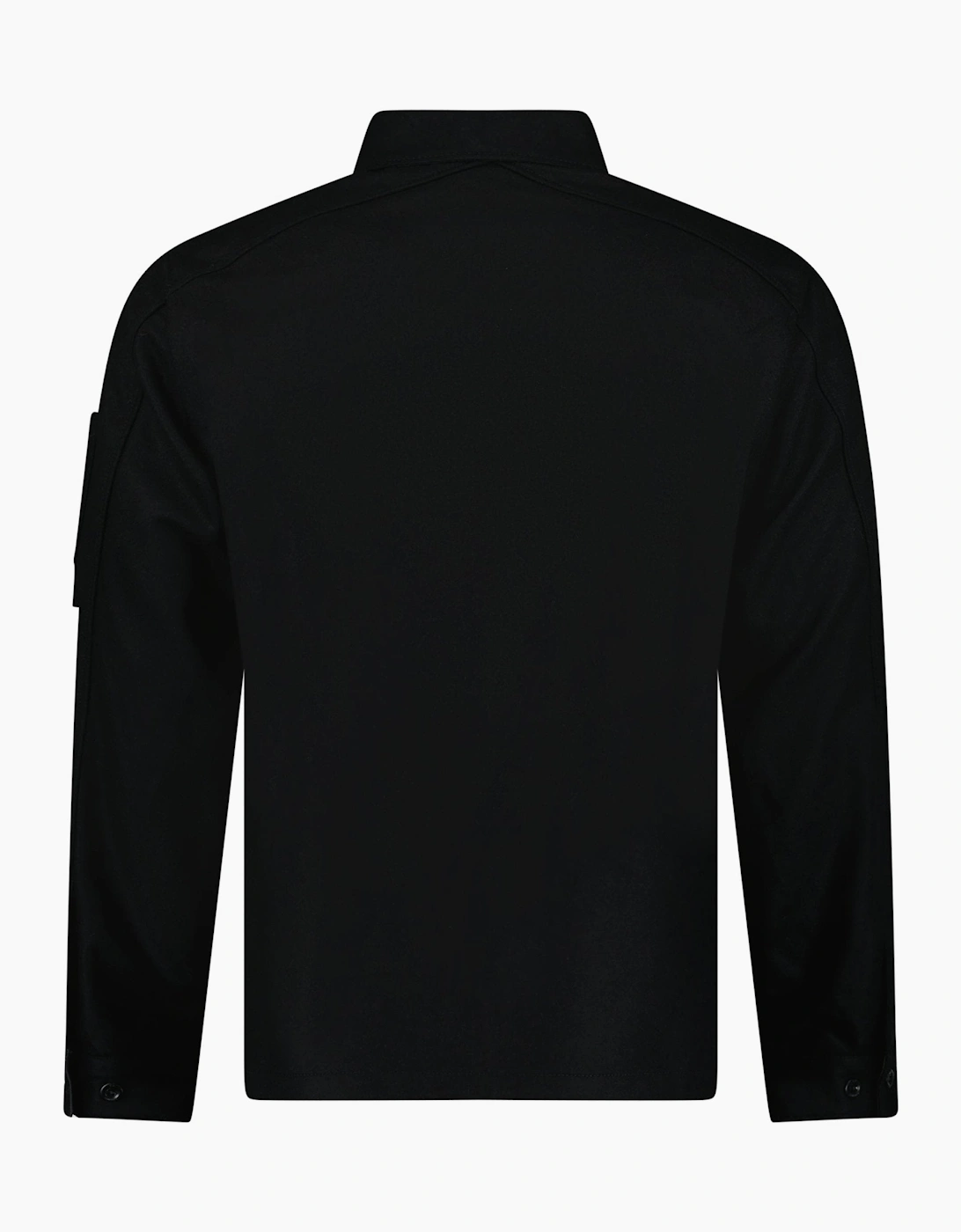 CP Company Felt Lens Overshirt in Black