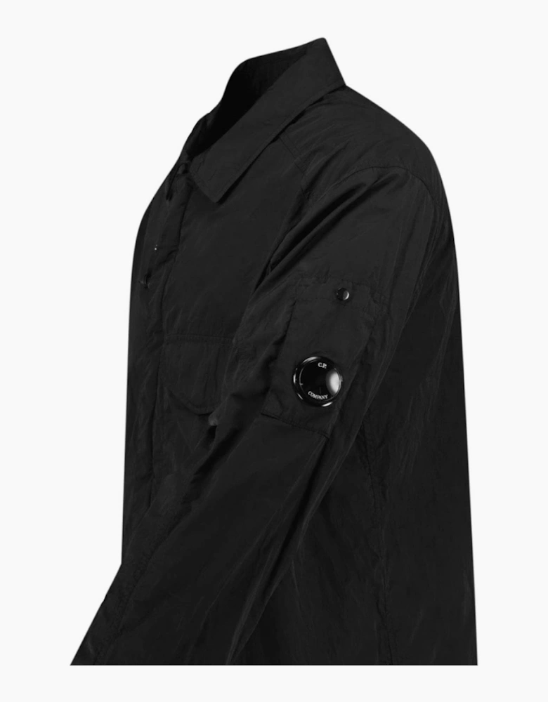 CP Company Lens Chrome-R Zip-Up Jacket Black
