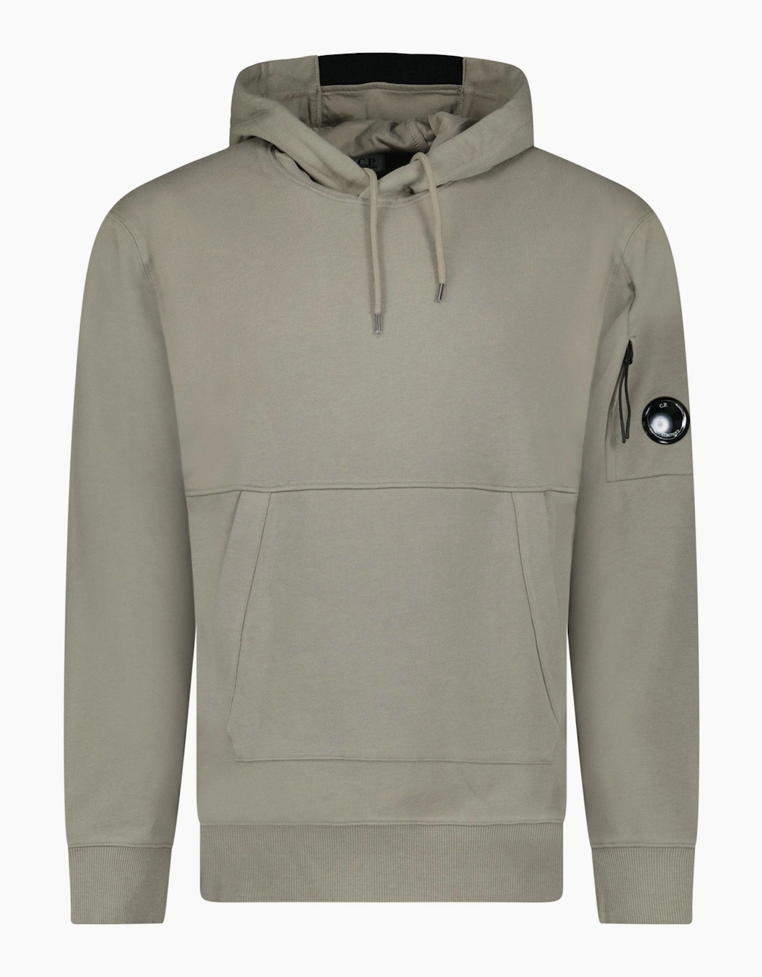 CP Company Micro Lens Diagonal Raised Hoodie Fallen Rock