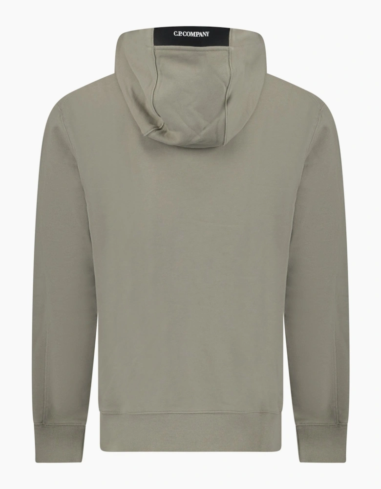 CP Company Micro Lens Diagonal Raised Hoodie Fallen Rock