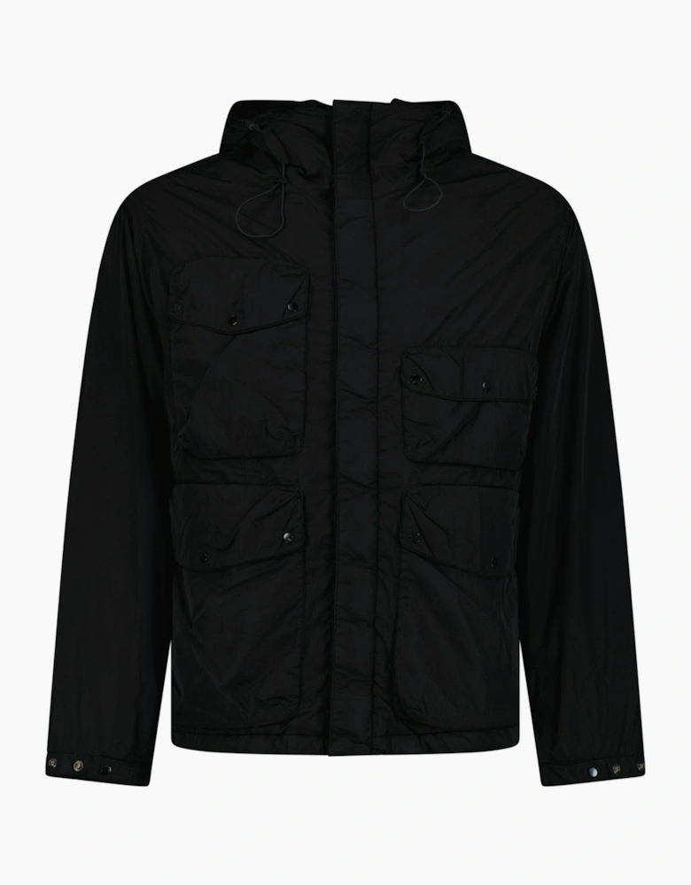 CP Company Chrome-R Padded Goggle Jacket in Black