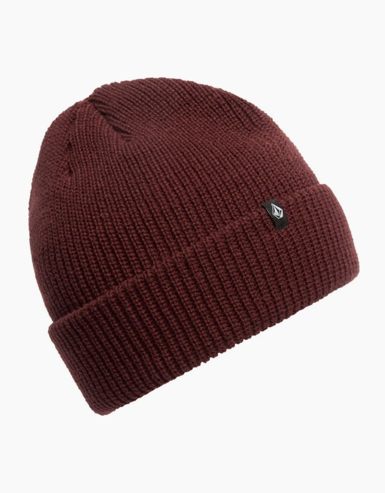 Volcom Womens Full Stone Rolled Cuff Beanie