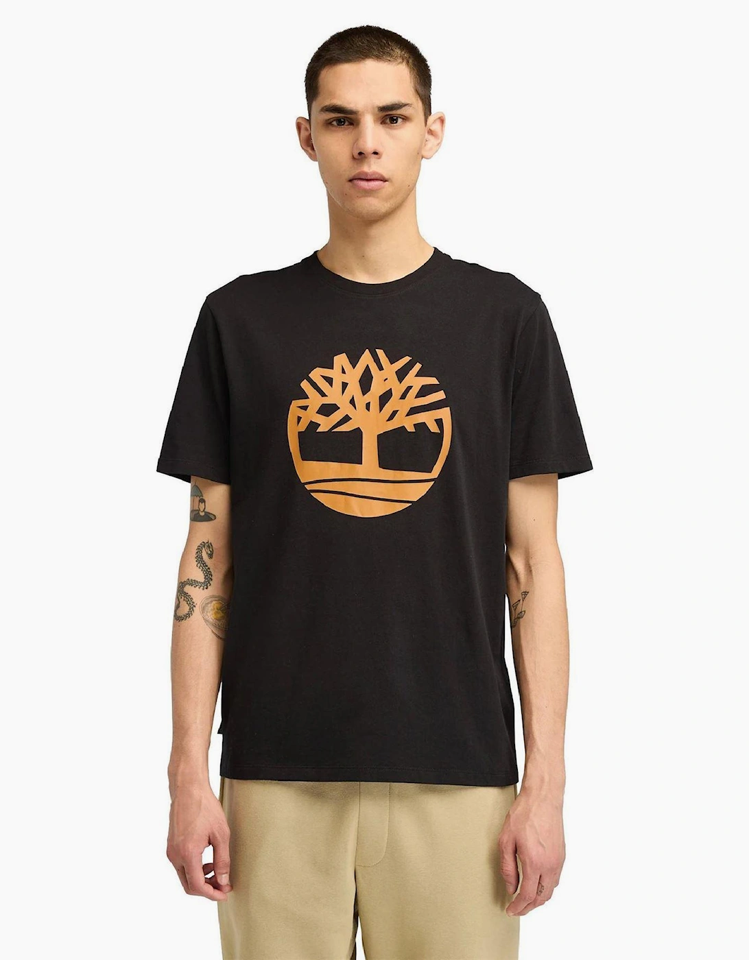 Northwood Tree Logo Cotton Short Sleeve T-Shirt