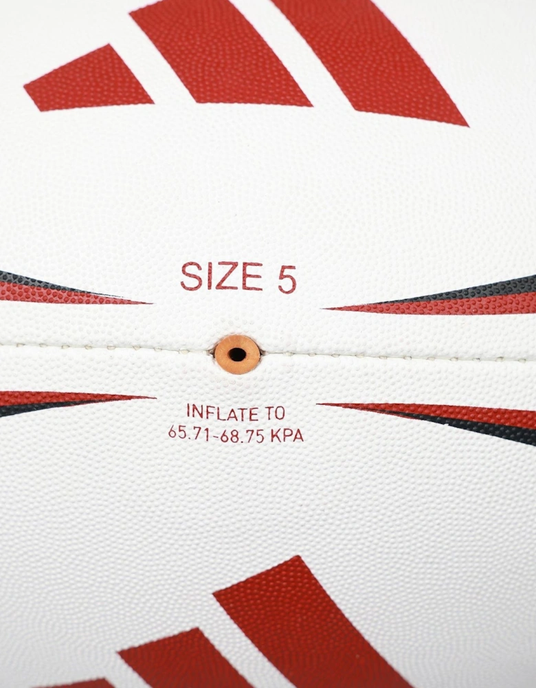 Bold Logo Rugby Ball