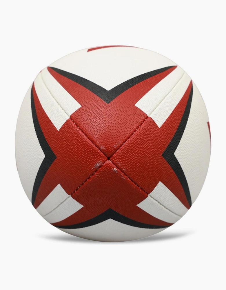 Bold Logo Rugby Ball