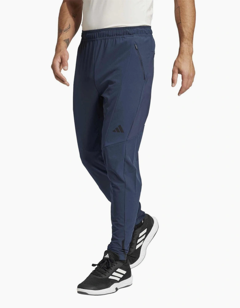 Hybrid Tapered Slim Solid Patterned Pants