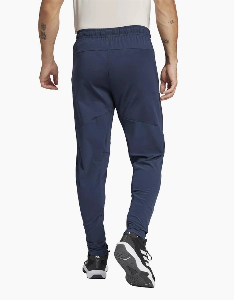 Hybrid Tapered Slim Solid Patterned Pants