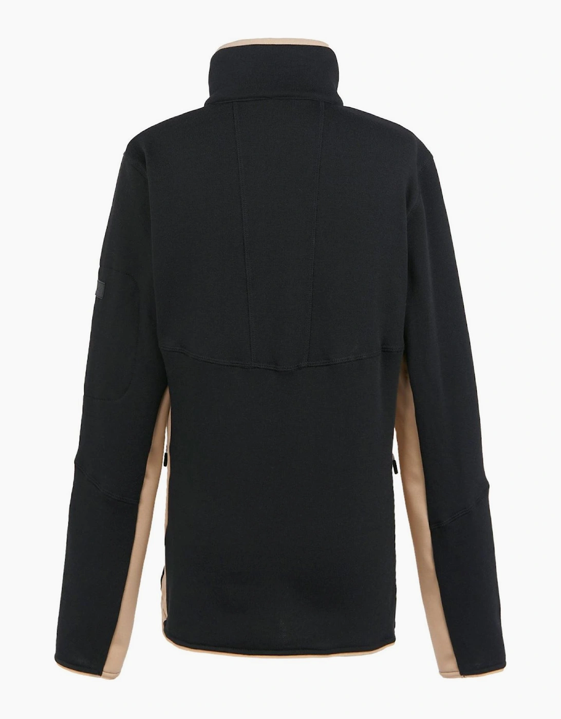 Ralina Full Zipper Woven Cuff Jacket with Zipped Pocket