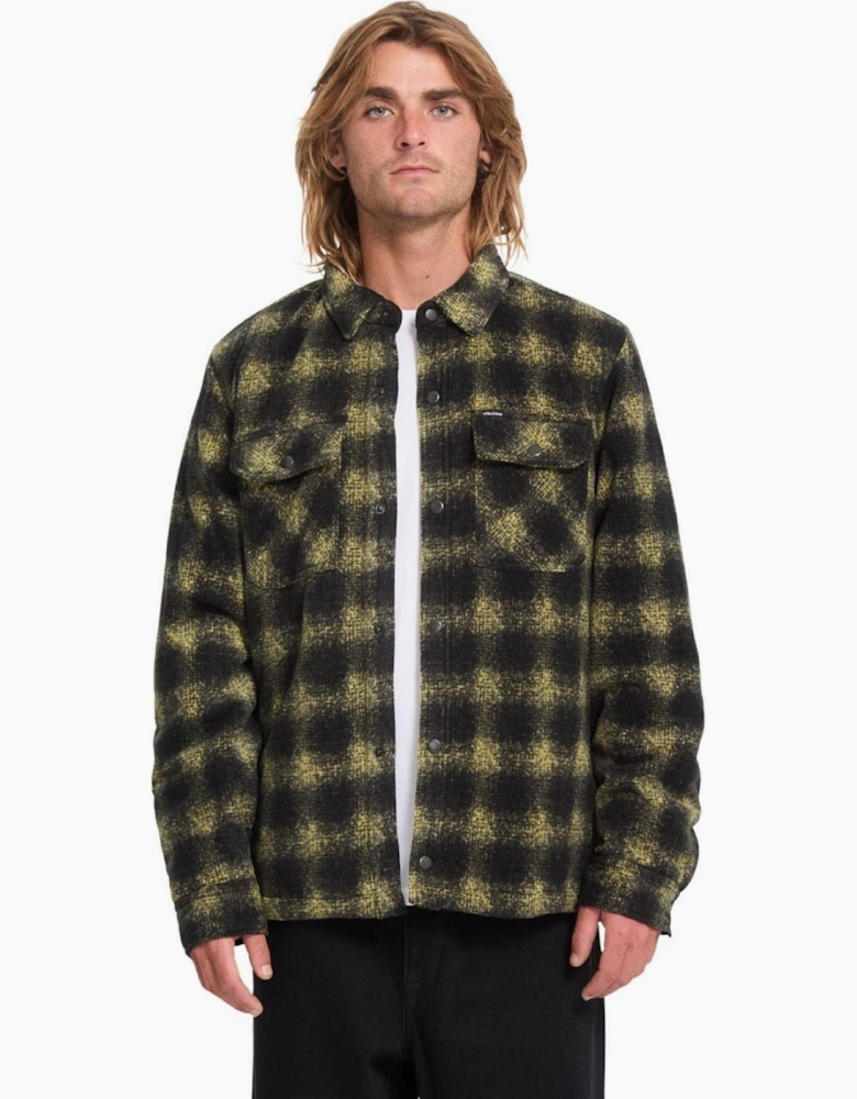 Volcom Mens Bowered II Polar Fleece Long Sleeve Shirt