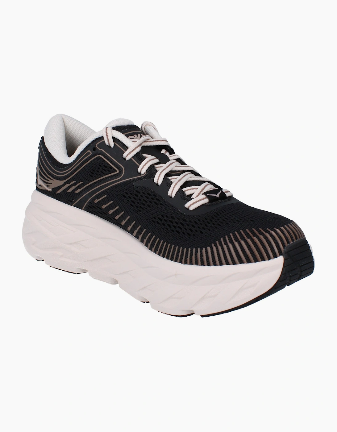 Hoka One Bondi 7 Womens Running Trainers 1110519 Shoes  BCKRS