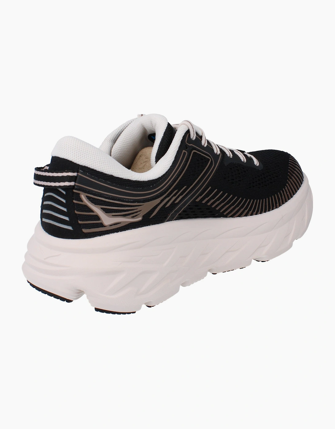 Hoka One Bondi 7 Womens Running Trainers 1110519 Shoes  BCKRS