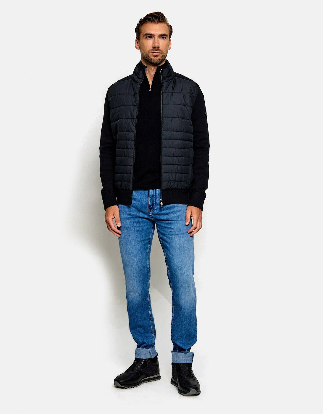 H Facente Sweater Black