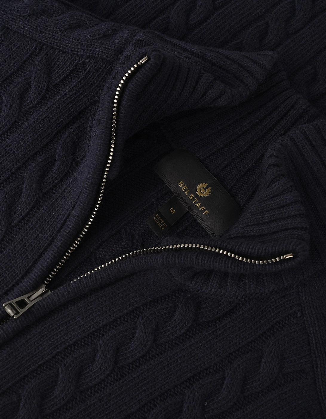 Westport Quarter Zip Sweater Navy