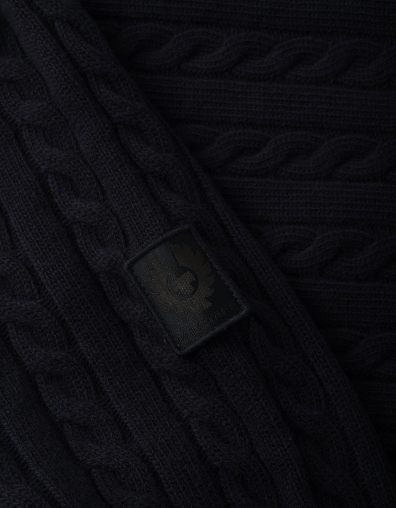 Westport Quarter Zip Sweater Navy