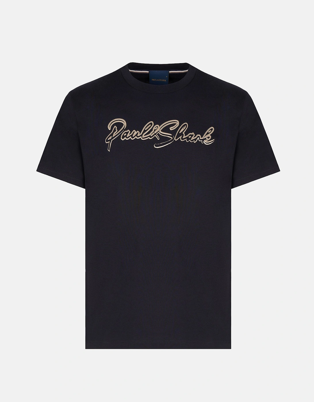 Paul & Shark Paul & Shark Men's Pure Cotton Jersey Logo T-Shirt Navy