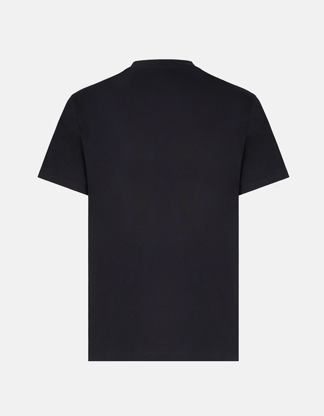 Pure Cotton Jersey Logo T-Shirt Navy