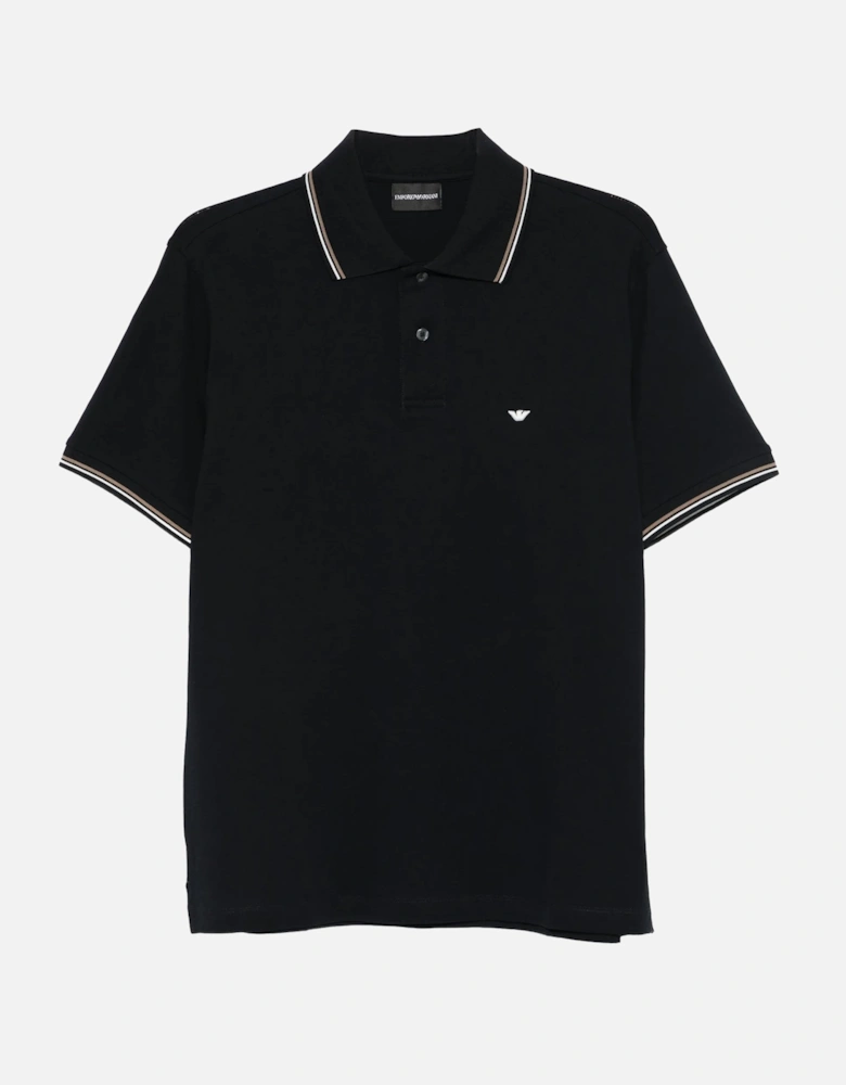 Branded Polo Navy