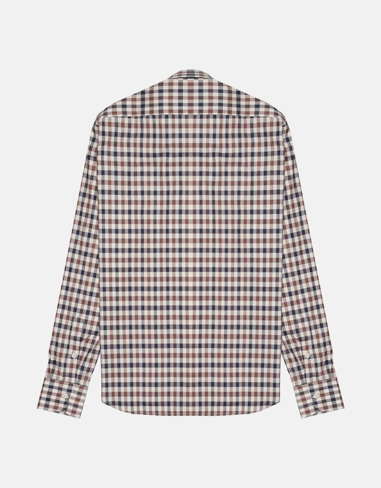 Icon Check Shirt Beige