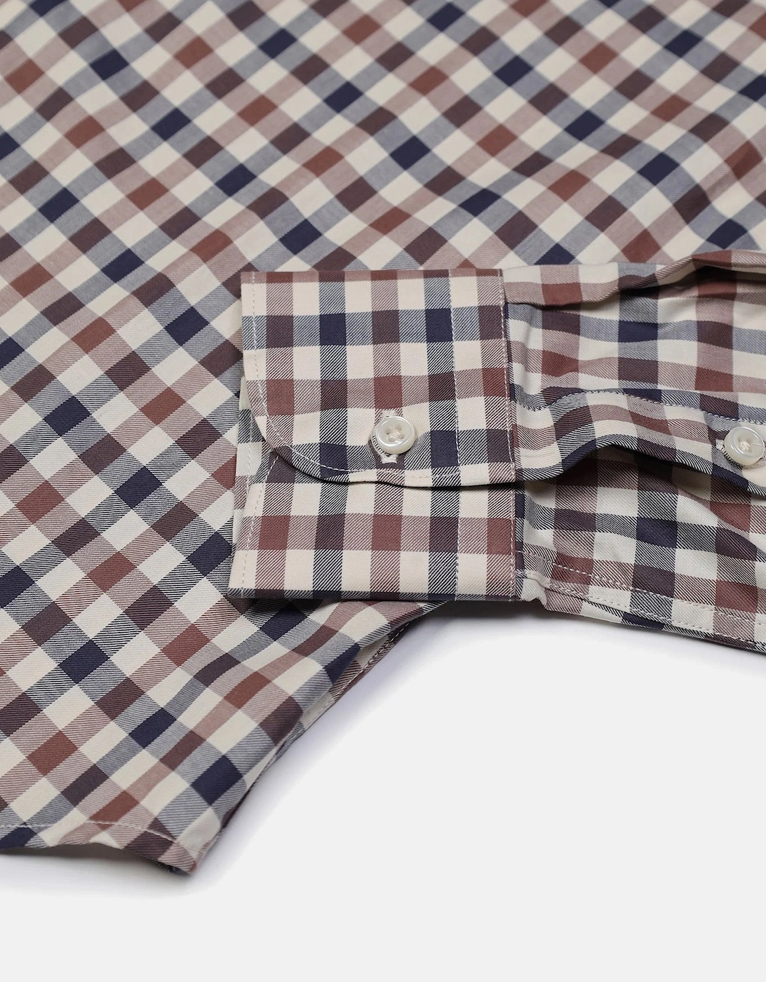 Icon Check Shirt Beige