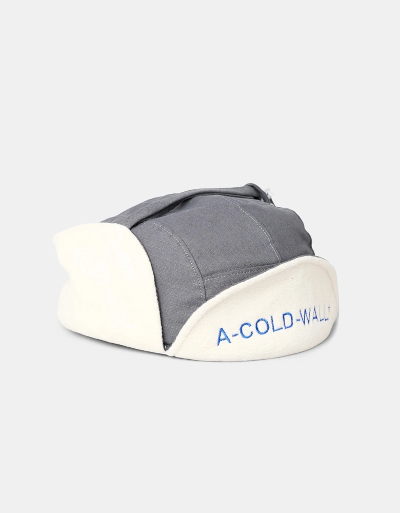 Cotton Ripstop Sherpa Military Cap Grey