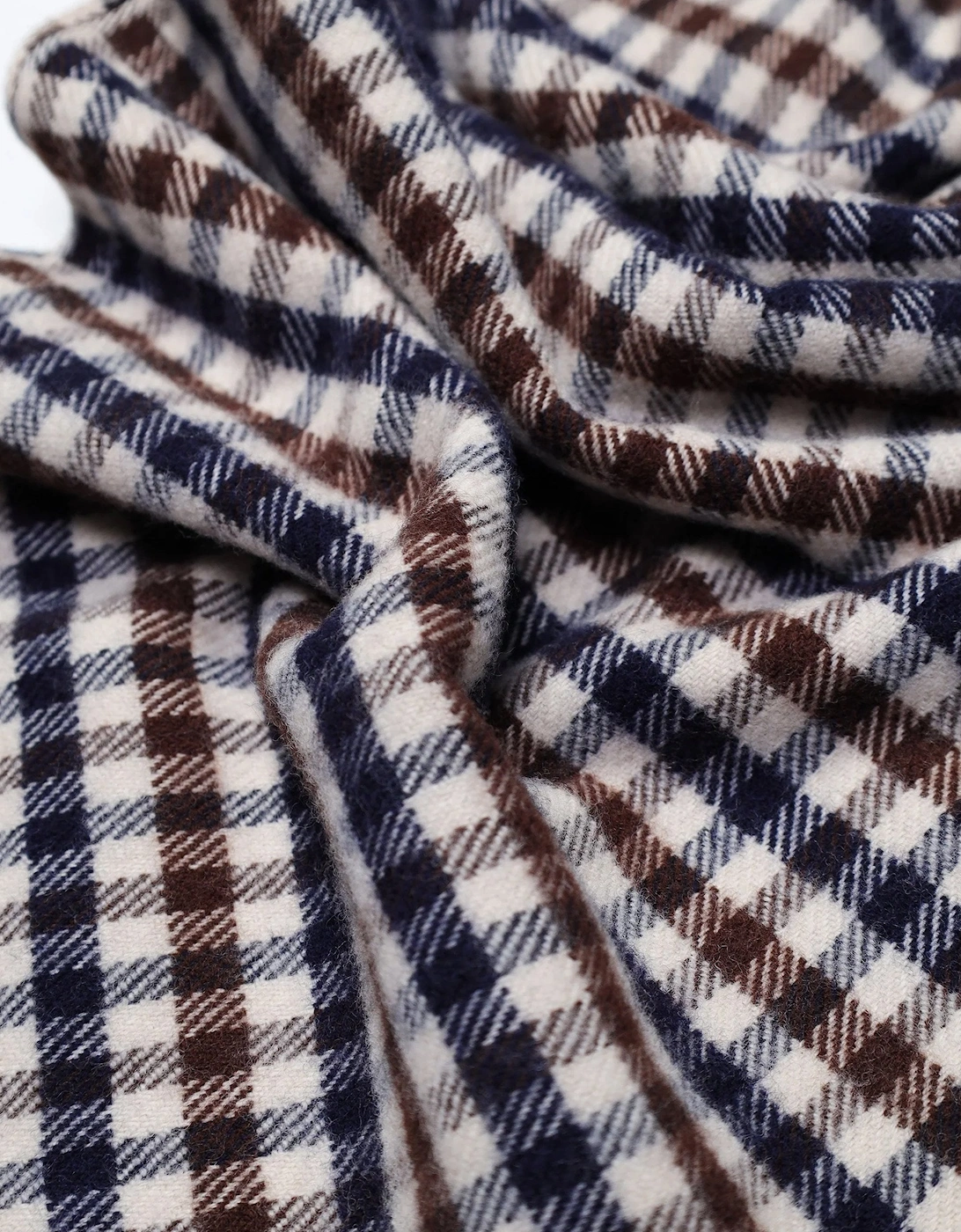 Icon Check Scarf Beige